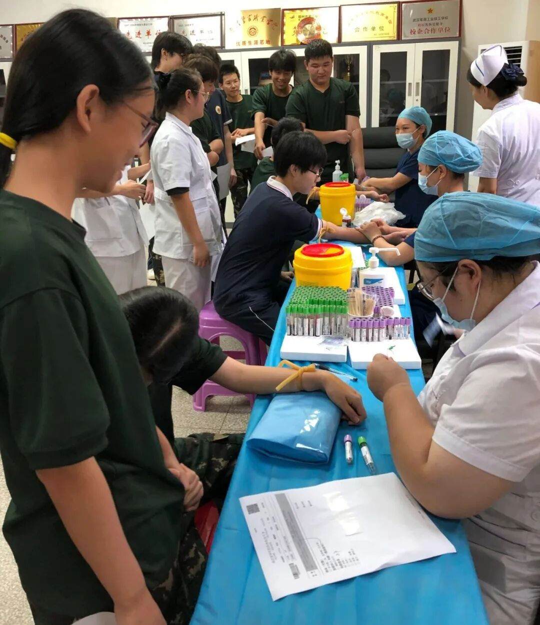 我校顺利组织2025年度在校学生健康体检工作